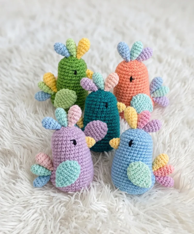 Crochet parakeet amigurumi pattern for confident beginners — photo 2