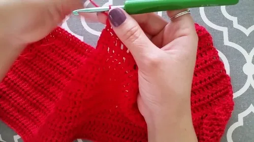 Fan Stitch Top Pattern For Open Summer Lace — photo 3