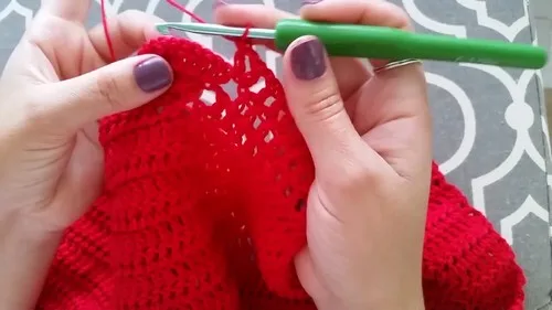 Fan Stitch Top Pattern For Open Summer Lace — photo 4