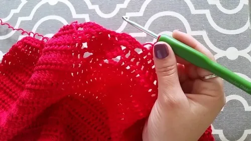 Fan Stitch Top Pattern For Open Summer Lace — photo 5