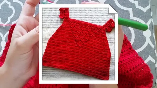 Fan Stitch Top Pattern For Open Summer Lace