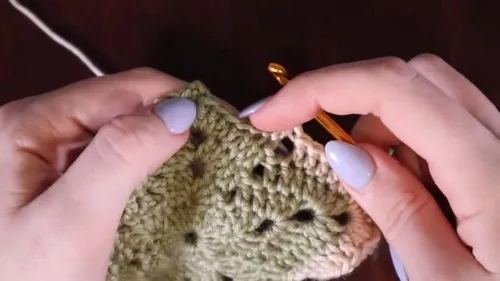 Star motif crochet baby blanket for beginners — photo 2
