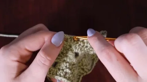 Star motif crochet baby blanket for beginners — photo 3